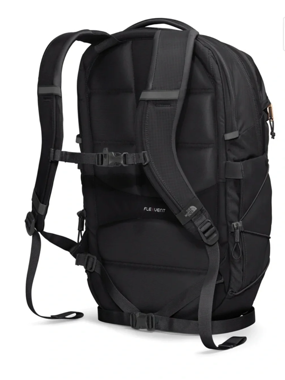 The North Face Women’s Borealis Luxe Backpack in TNF Black- Burnt